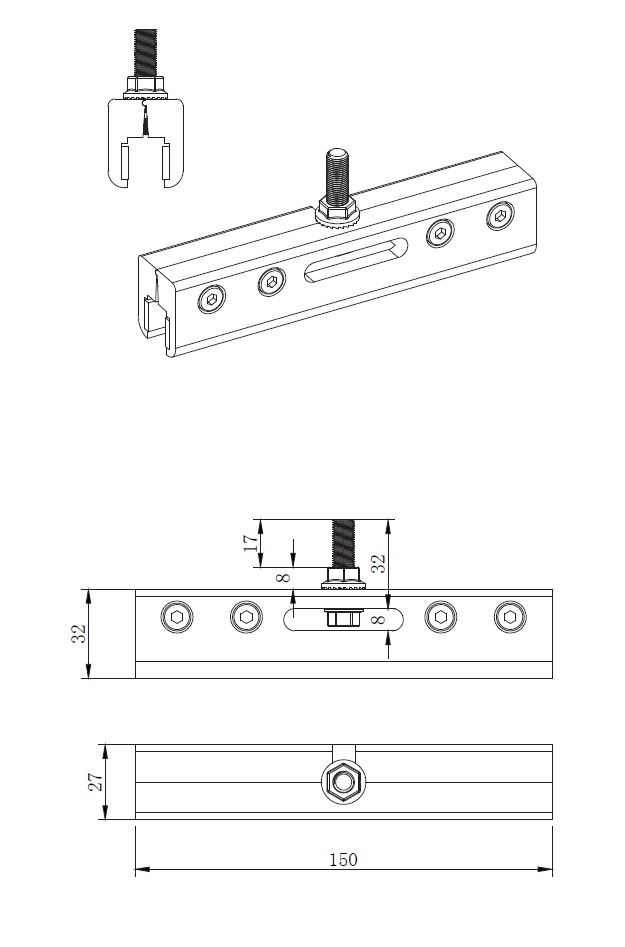 CRISTAL KIT ONE - Accessory for Glass Doors | PROMANI