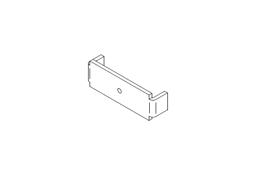 Accessoires pour profilé flexible encastrable pour ruban LED