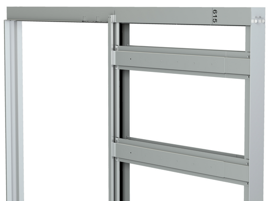 ONE (Austrian measures) Sliding pocket door with wooden doorposts, plasterboard | PROMANI