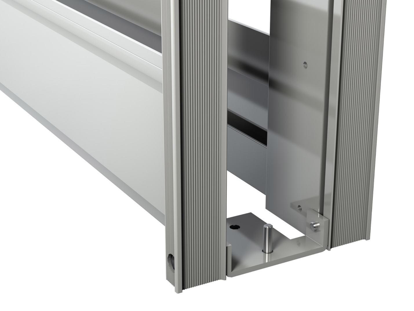 FINE (Italian measures) Sliding pocket door without wooden doorposts for plasterboard | PROMANI